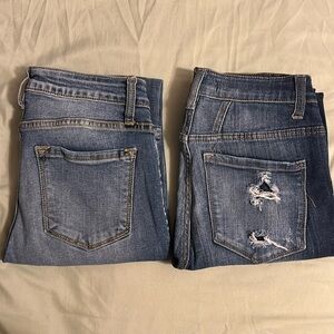 KanCan skinny jeans, both size 26